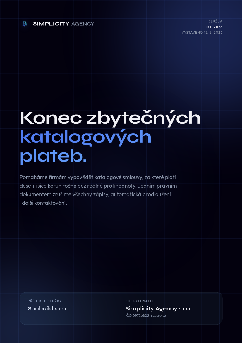 OKI · Automatizace & AI agenti